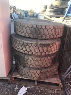 Truck tires 11R22.5 Excellent condition