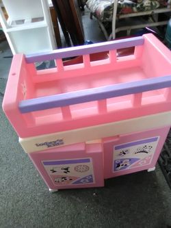 Baby doll changing table