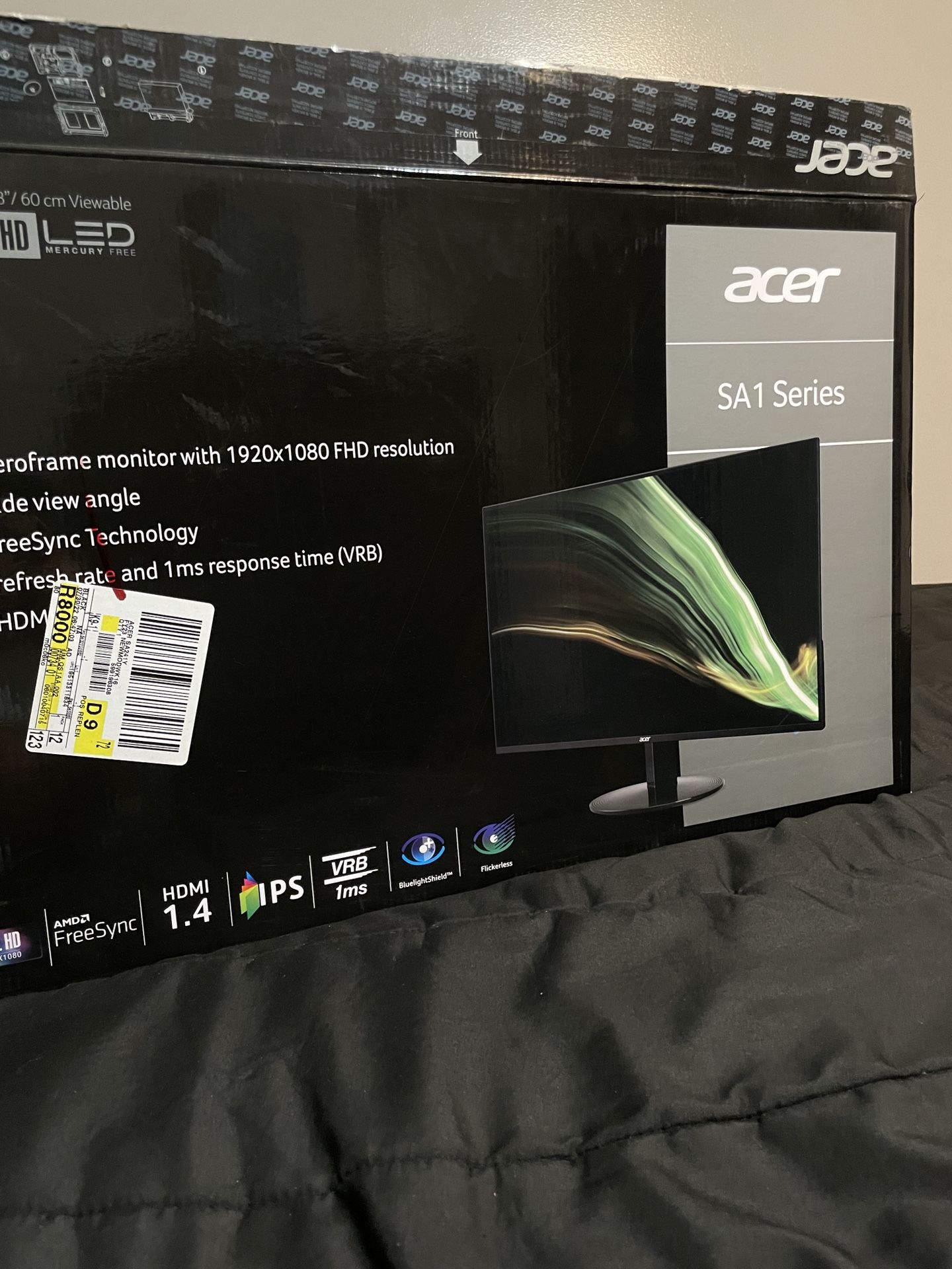 24” Acer Monitor FLAT SCREEN