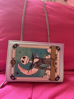 Nightmare Before Christmas Jack Book Crossbody Bag