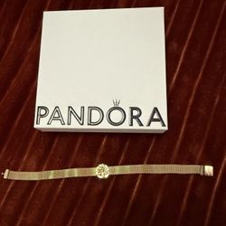 Pretty Bracelet With Family Tree Charm From  Pandora ( Ask For Price) 