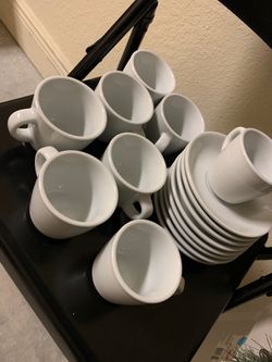 Williams Sonoma Coffee Cups (Service for 8)