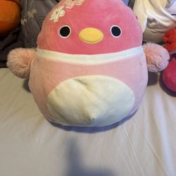 pink penguin plushie