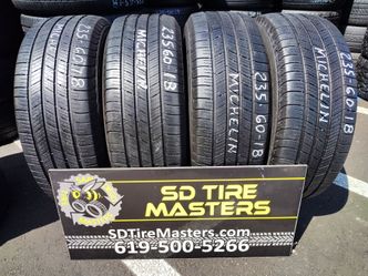 235/60/18 Michelin defender