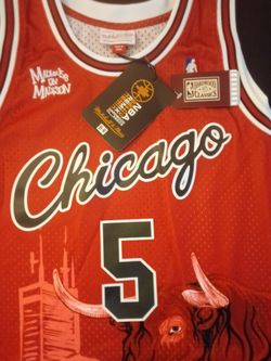 Mitchell & Ness Chicago Bulls #5 Hardwood Classics Jersey