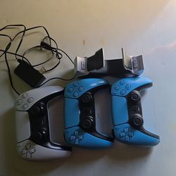 Ps5 with controllers