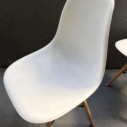 White Modern Chair – $10 Each