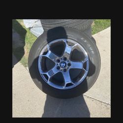 (4) 18” BMW Wheels And Tires 5x120