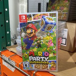 Mario Party Superstars Nintendo Switch New Sealed 