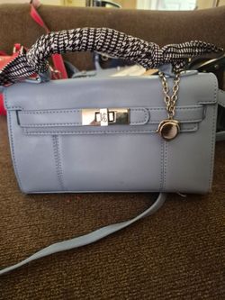Baby blue Steve Madden Purse