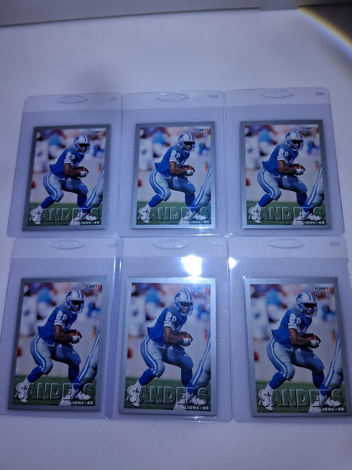 93-94 fleer Barry Sanders