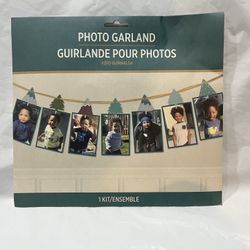 Photo Garland - Wilderness - 13-Picture Photo Garland Kit, 12ft
