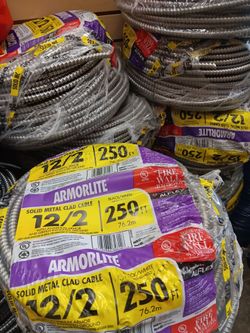 New MC Metal clad cable 12/2