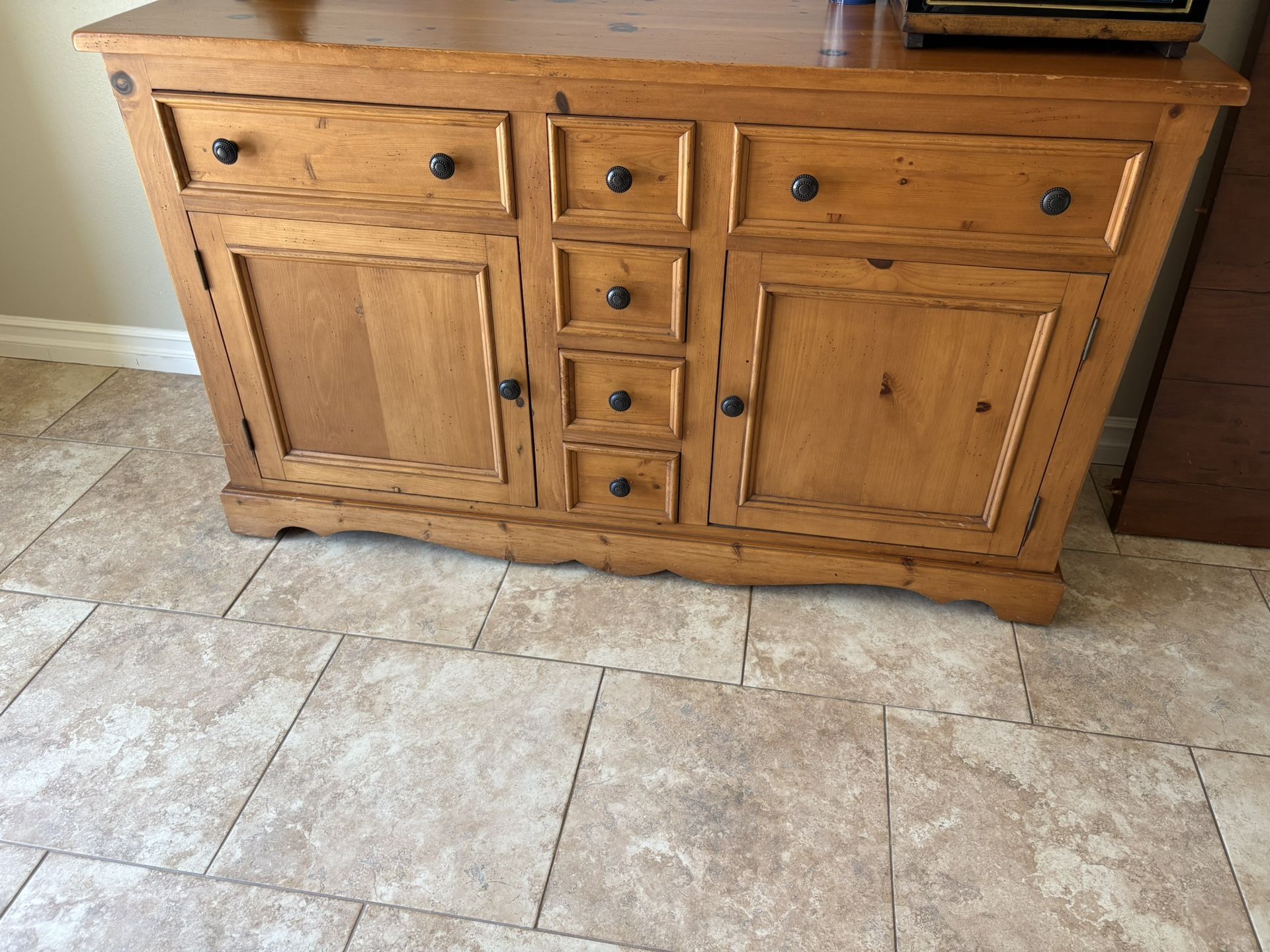 Wood China Cabinet