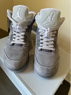 Air Jordan 5s wolf gray