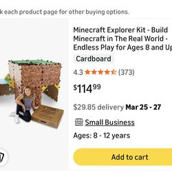 Make-A-Fort Minecraft Explorer Kit