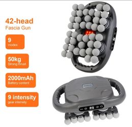 42-Head Massage Gun Set Deep Tissue Percussion Massager Electric Massage Relax