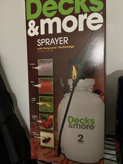 Decks & More 2-Gallon Pump-Less Sprayer