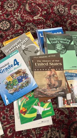 A Beka Homeschool parent books level 4