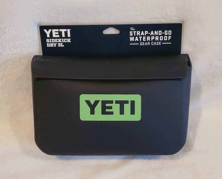 YETI 3L Sidekick Dry Gear Case: Black And Canopy Green *BRAND NEW*