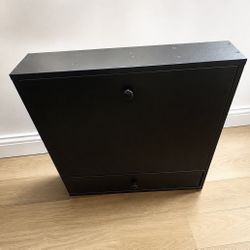 Black Storage Cabinet / Wall Cabinet 