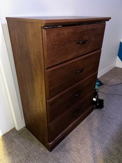Brown dresser