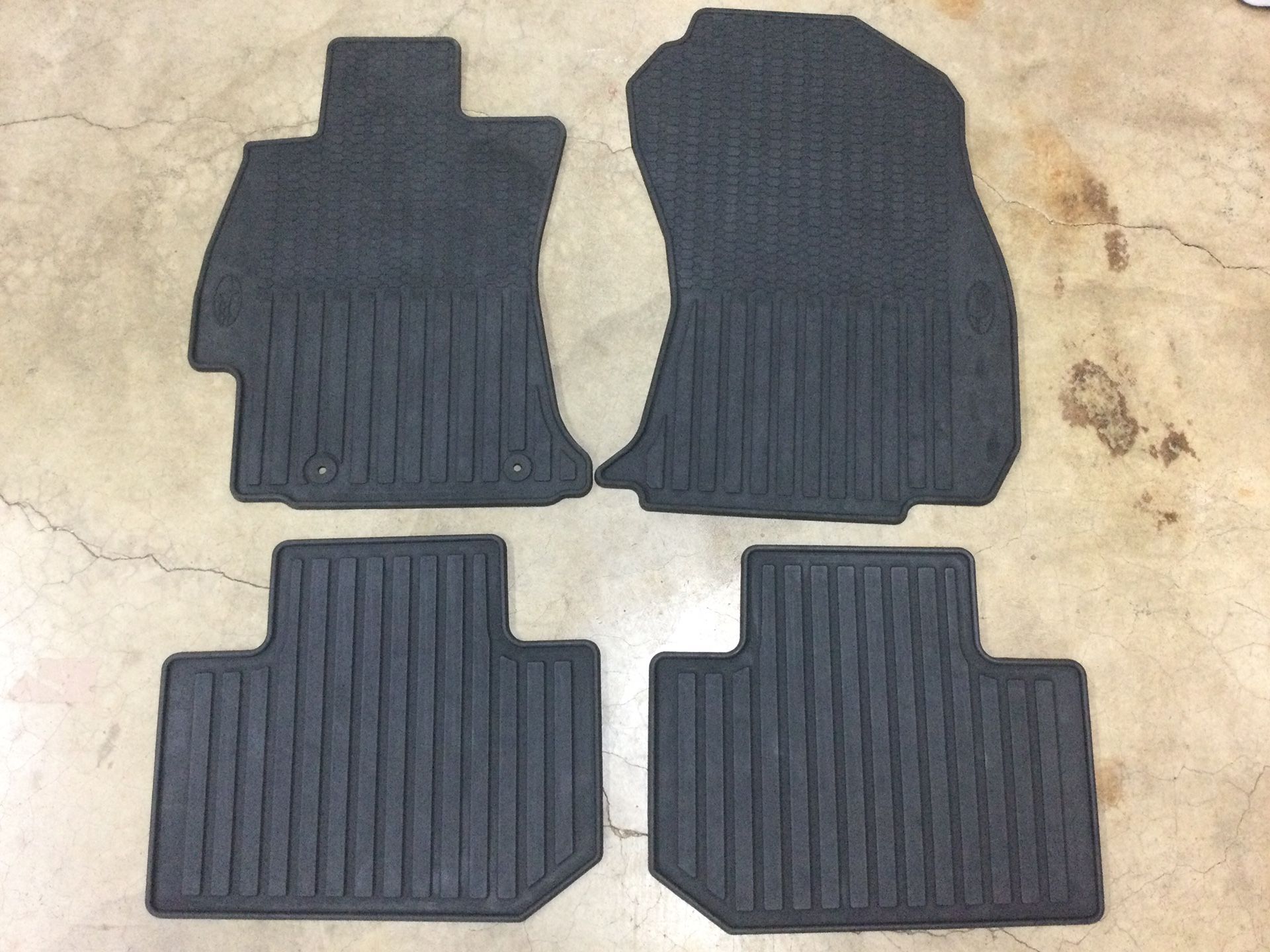 Genuine OEM Subaru Forester All Weather Floor Mats