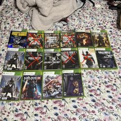 Xbox 360 Games (Make Me An Offer) 