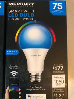 Merkury Smart WiFi LED Color
