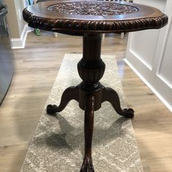 Ornate Wooden Side Table