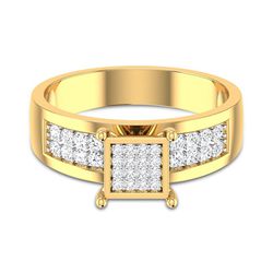 "Refine Square Zircon Luxury Princess Fashion Square Rings for Women, EVGG1263
 
   Thumbnail