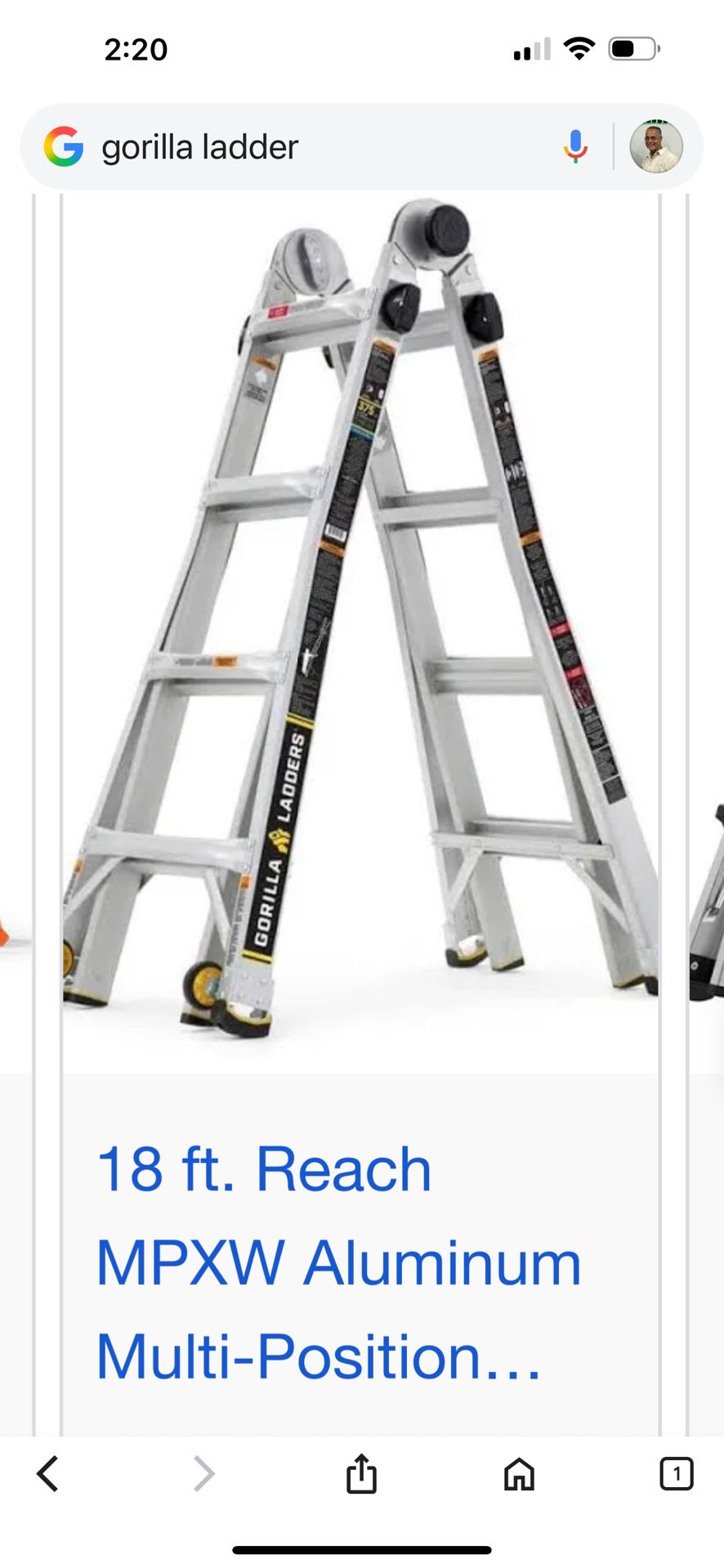 Gorilla Ladder