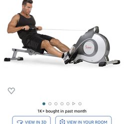 Sunny Health & Fitness Magnetic Rowing Machine