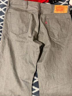 Levi's 501 Gray Jeans W38 L36