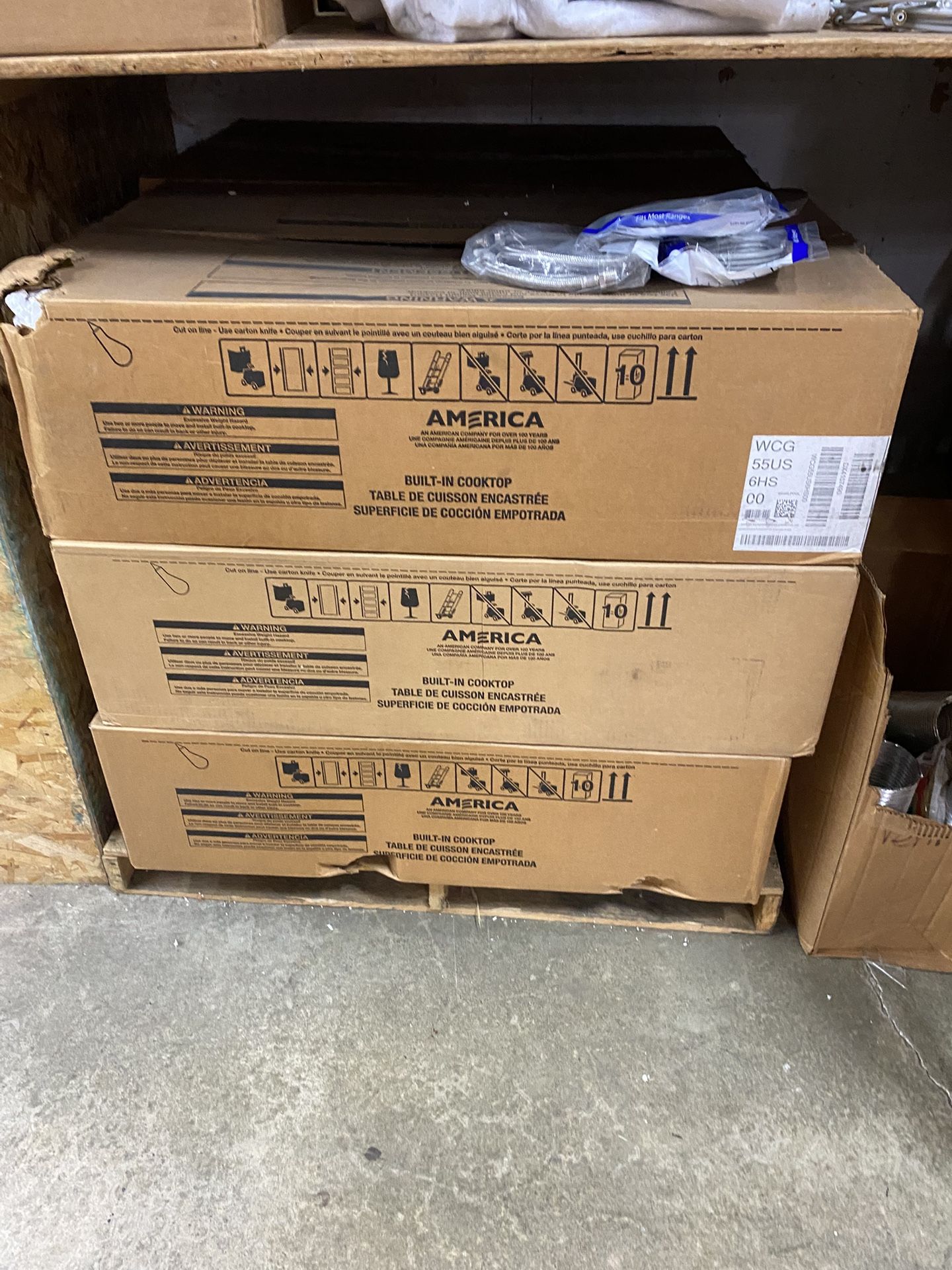Whirlpool WCG55US6HS 36 Inch Gas Cooktop with 5 Sealed Burners, SpeedHeat™ Burner I have 4 make offer!