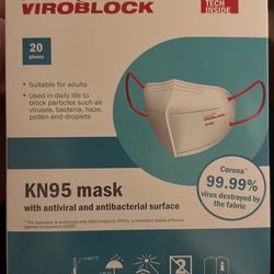 KN95 Dust And Antibacterial Face Mask 20 PCs 