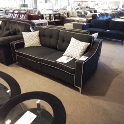 Black Sofa And Loveseat