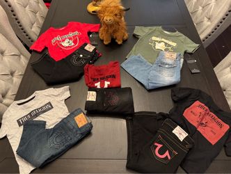 Kids boys  12,18,24 months True Religion outfits