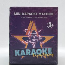 Mini Karaoke Machine for Kids & Adult, 4-12 Years Old Girls Christmas Birthday Gift for Girls & Boys, Karaoke Toys Gifts for Girls Ages 4, 5, 6, 7, 8,