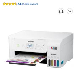 Epson - EcoTank ET-2800 Wireless All-in-One Supertank Inkjet Printer - White