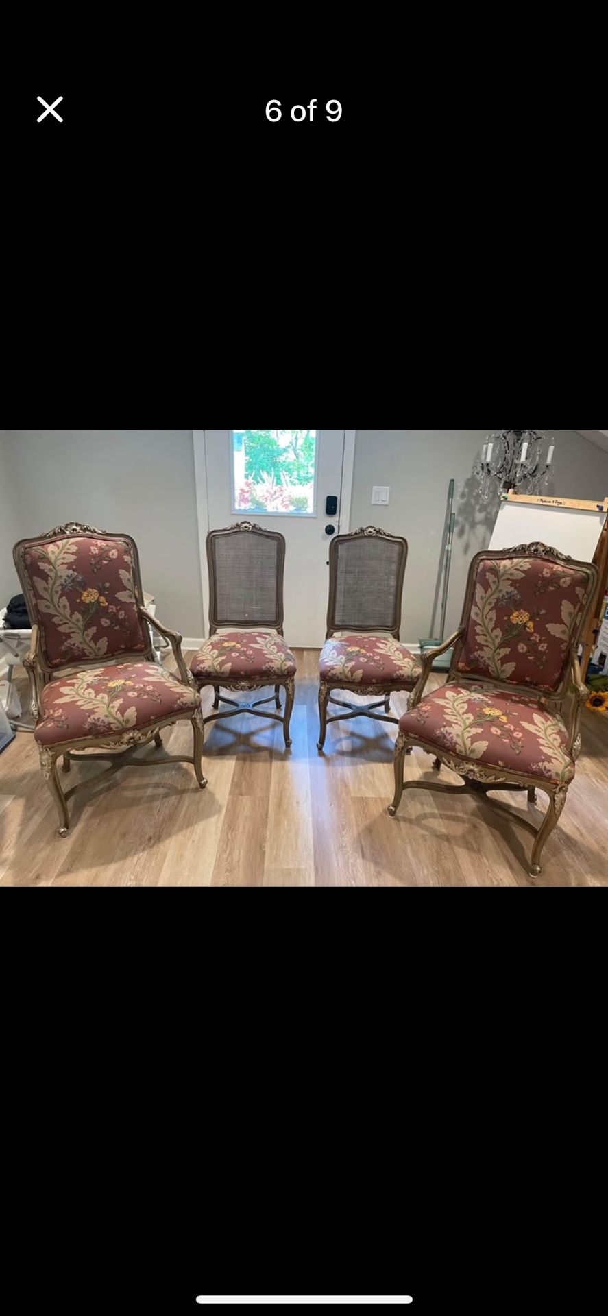 4 French Dining Chairs