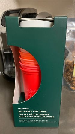 Starbucks reusable hot cups!