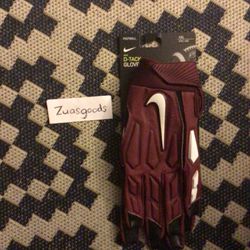 Nike D-Tack 6.0 Padded Lineman Gloves sz 4XL Maroon ck2926-637 New for Sale  in Glendora, CA - OfferUp