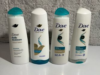 New unopened Dove Shampoo & Conditioner Bundle – 4 Bottles