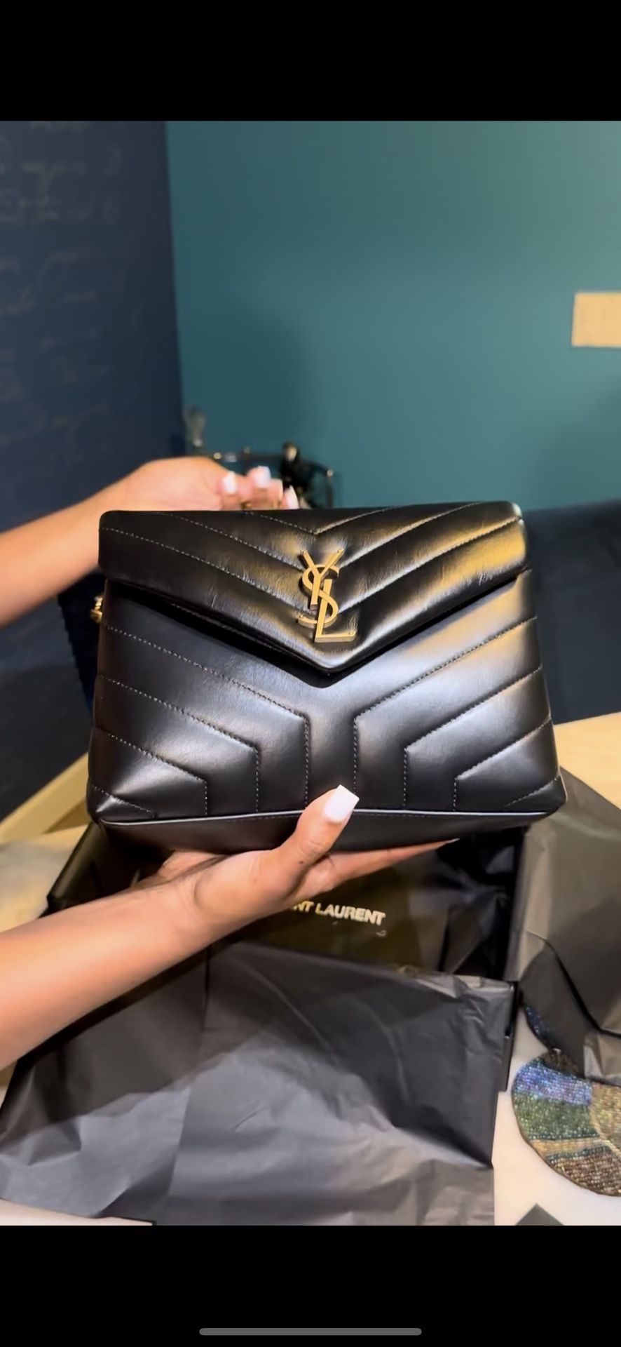 YSL Small LouLou Calfskin