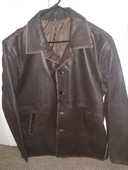 Real leather beautiful new jacket