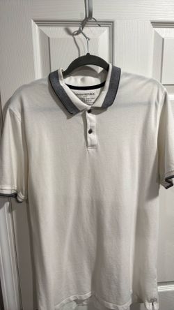 Men banana republic polo white