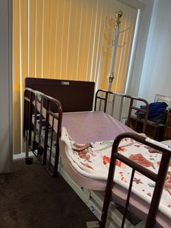 Invacare electric hospital bed