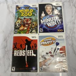 Lot of 4 Wii Games
