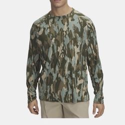 UNDER ARMOUR UA FISH ELITE PRINTED CAMO LONG SLEEVE SHIRT New